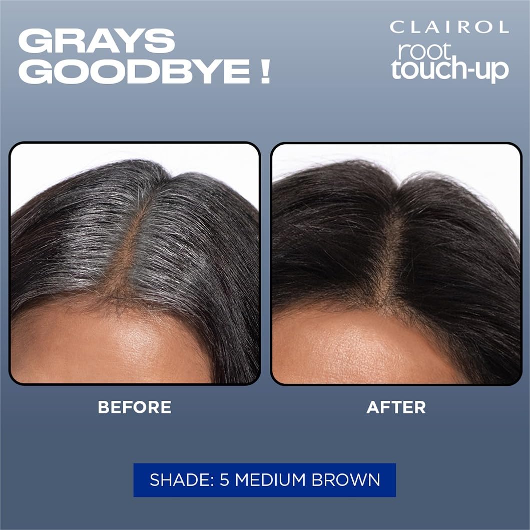 Clairol Root Touch Up Permanent Hair Dye, 5 Medium Brown, Pack of 1 Father Jim Norris notebooks