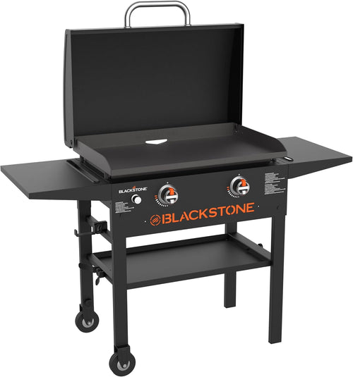 Blackstone® 1883 Original 28" Omnivore Griddle with Hood, Black Father Jim Norris notebooks
