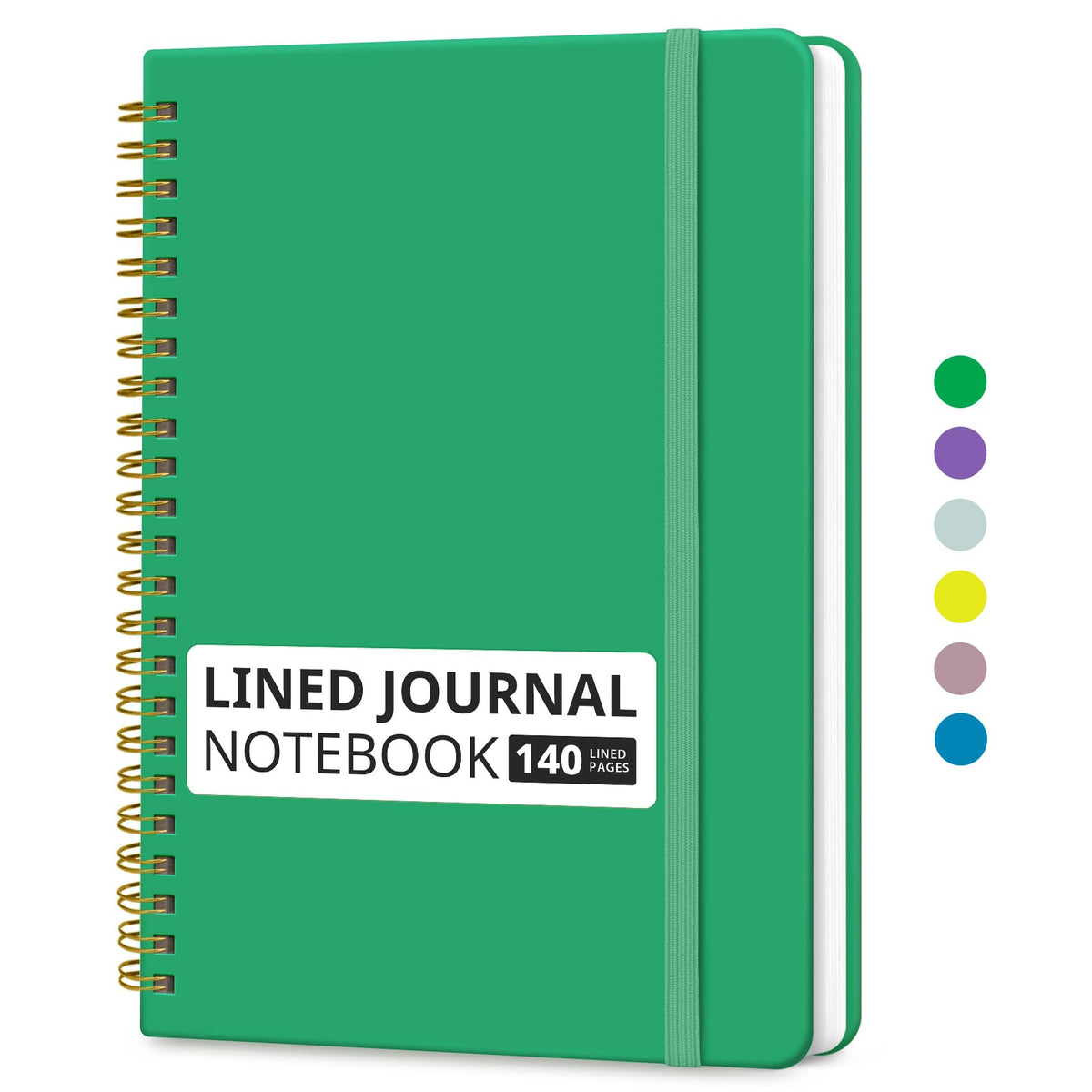 Taja Lined Spiral Notebook for Work, 5.7"x7.9" Spiral Journal College Ruled Father Jim Norris notebooks