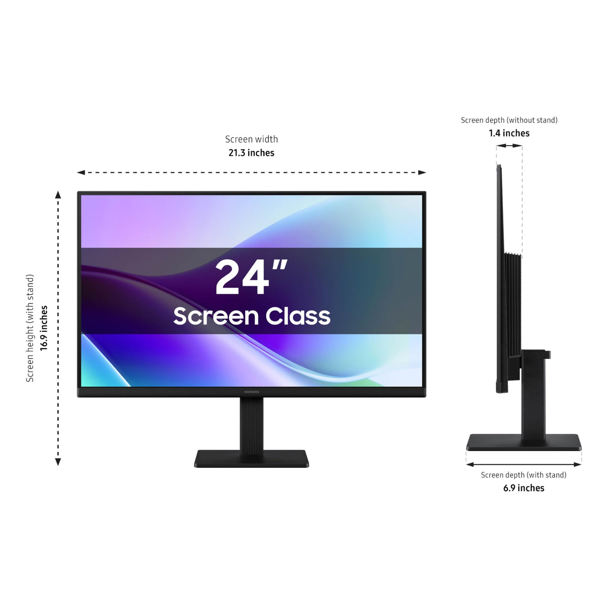 Samsung 27" S3 (S32GF) Series FHD High Resolution Monitor Father Jim Norris notebooks