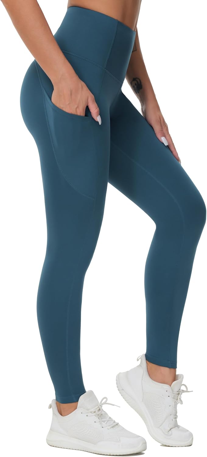 THE GYM PEOPLE Women's Thick High Waist Yoga Pants Workout Leggings