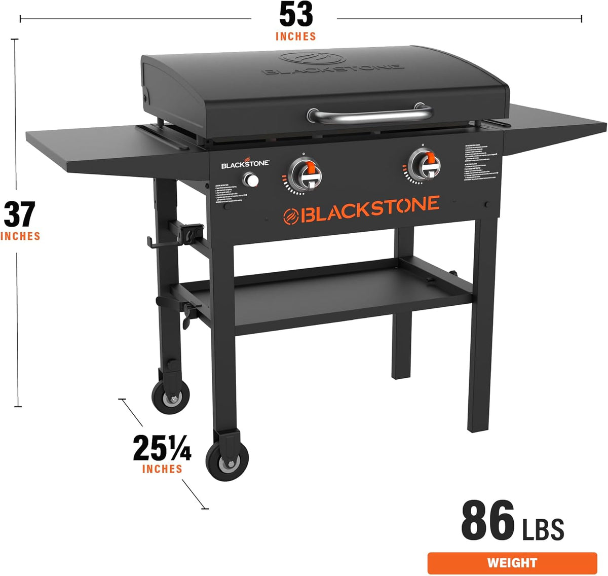 Blackstone® 1883 Original 28" Omnivore Griddle with Hood, Black Father Jim Norris notebooks
