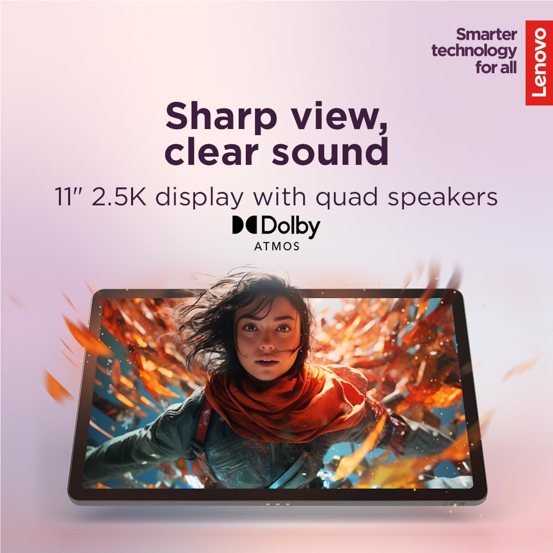 Lenovo Idea Tab - College Tablet - 11″ 2.5K IPS Touchscreen Display - 90Hz - MediaTek Dimensity 6300-8 GB Memory - 256 GB Storage - Integrated Arm Mali-G57 MC2 - Tab Pen and Folio Case Father Jim Norris notebooks