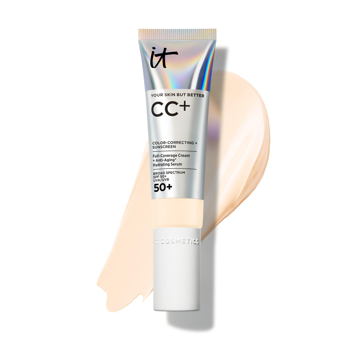 IT Cosmetics CC+ Cream with SPF 50+ Full Coverage Foundation Natural Finish Father Jim Norris notebooks