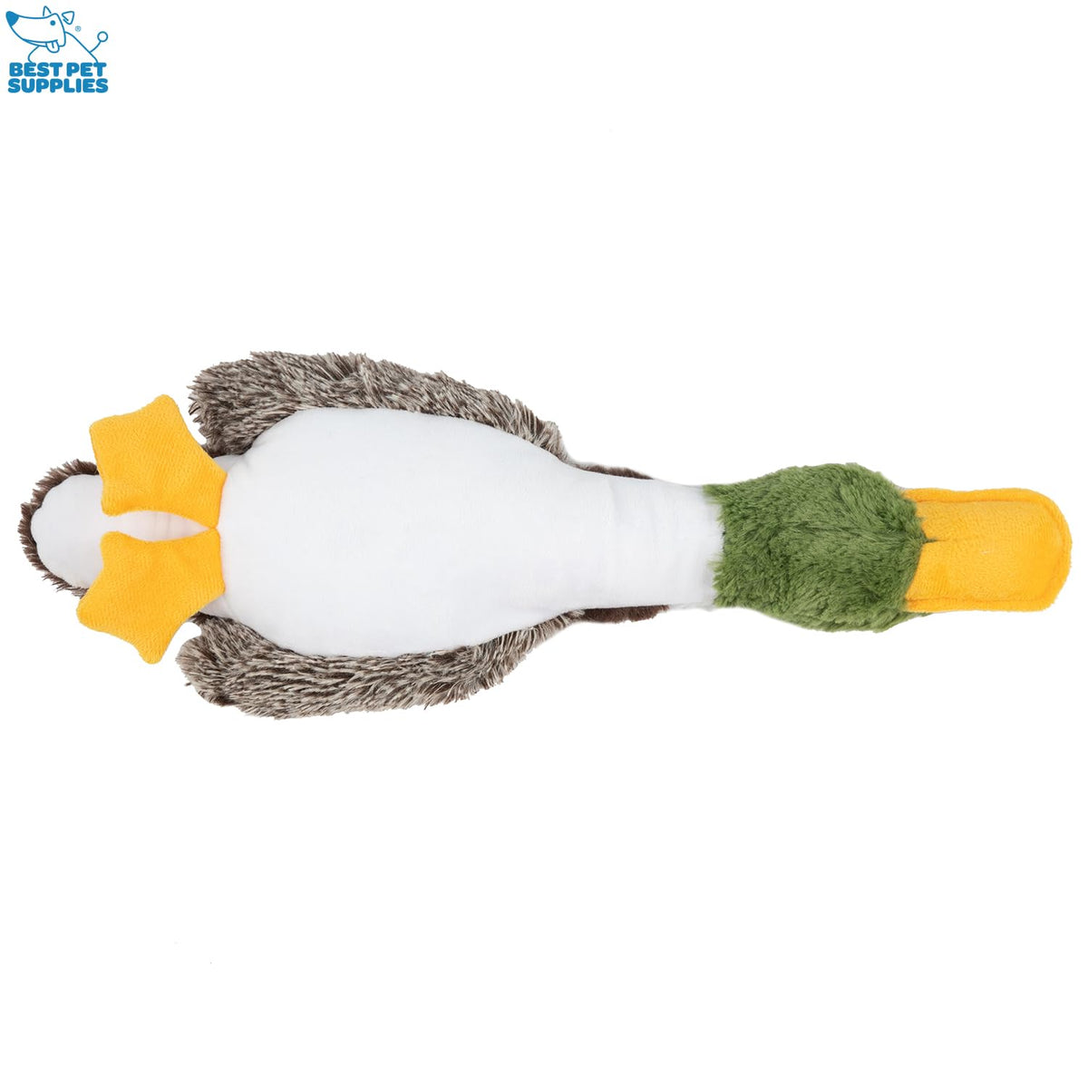 Best Pet Supplies Interactive Squeaky Dog Toy - Crinkle Duck, Blue Father Jim Norris notebooks