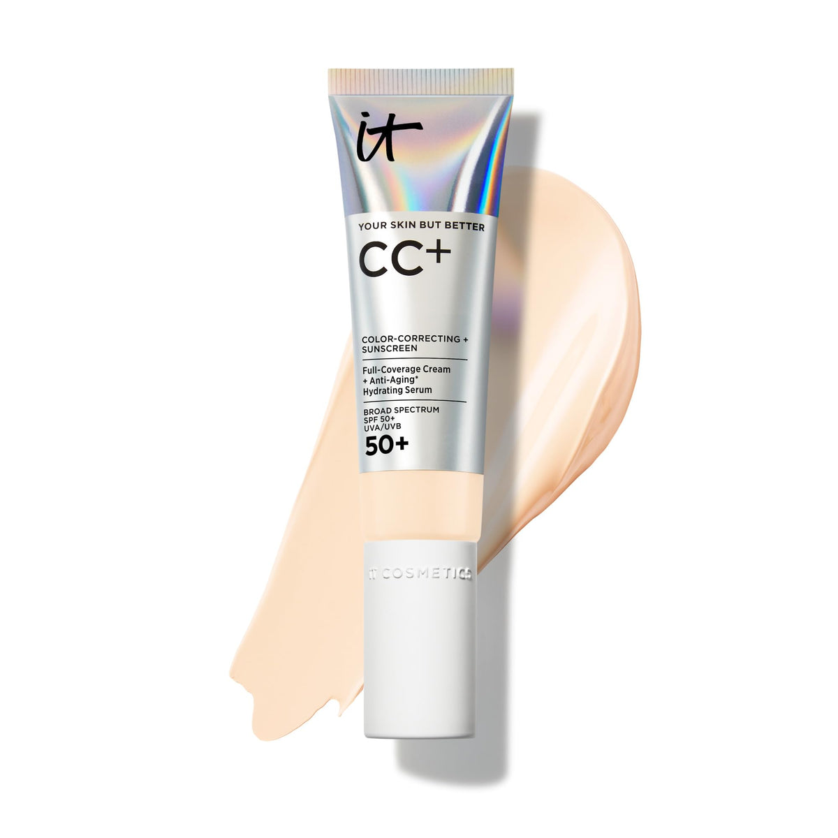 IT Cosmetics CC+ Cream with SPF 50+ Full Coverage Foundation Natural Finish Father Jim Norris notebooks