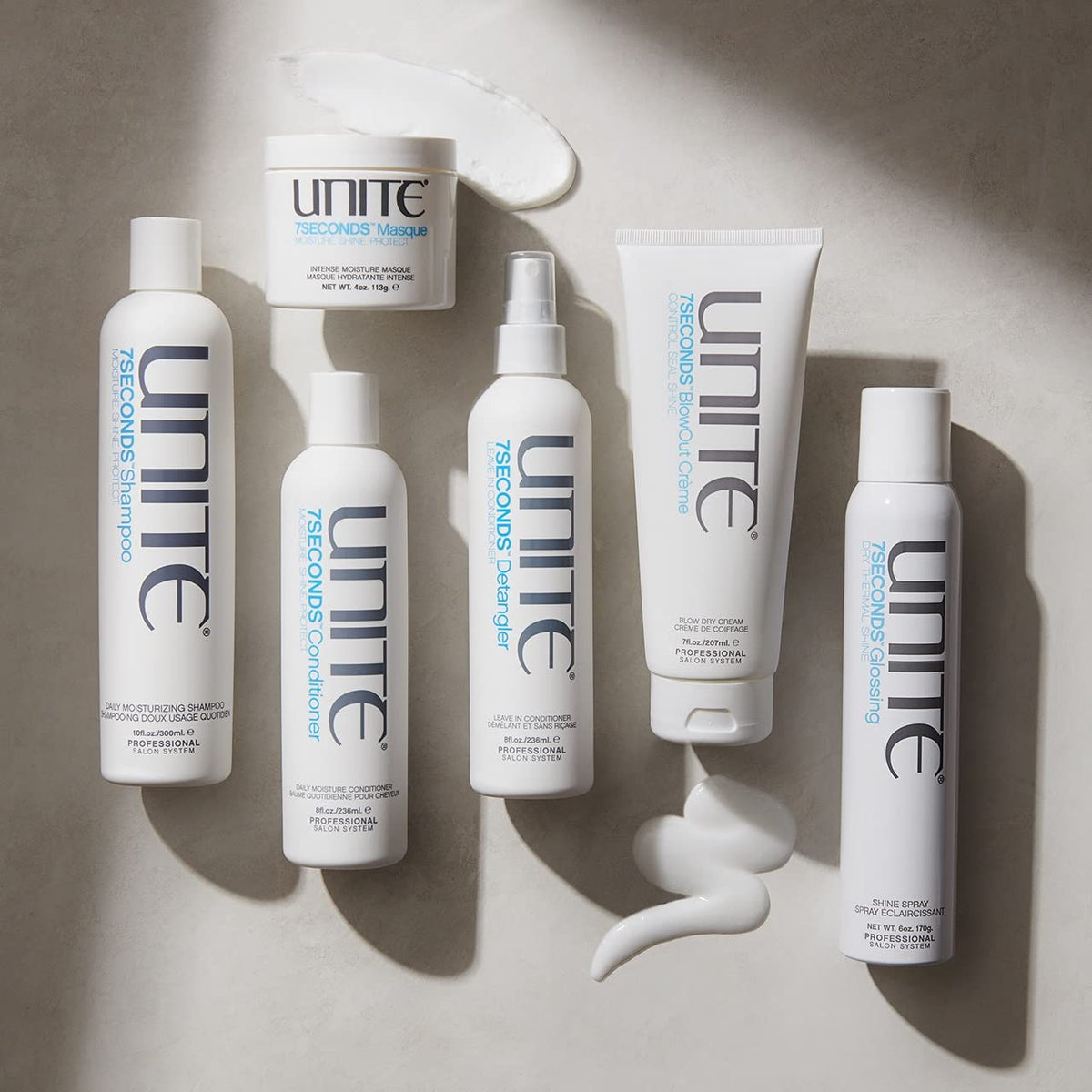 UNITE Hair 7SECONDS Detangler Leave-In Conditioner Spray for Frizz Control & Heat Protection Father Jim Norris notebooks