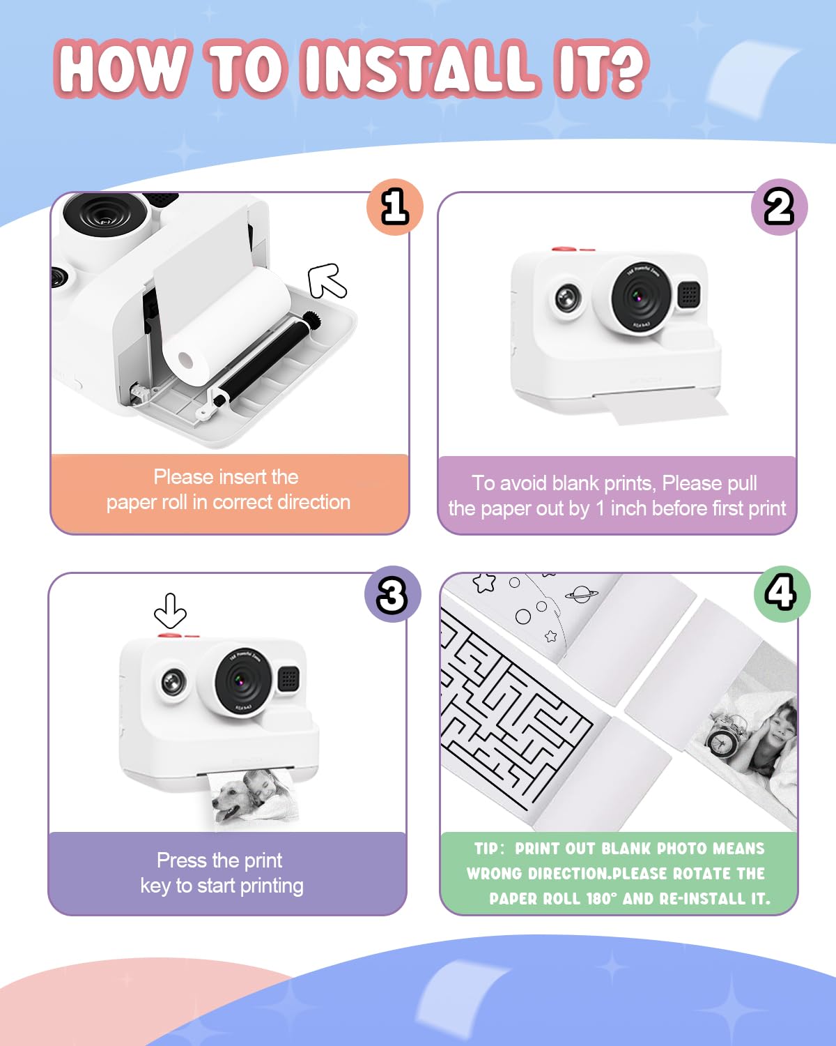 Dylanto Kids Camera Instant Print,1080P Kids Instant Cameras that Print Photos,Christmas Birthday Gifts for Girls Age 3-12,Portable Toy for 3 4 5 6 7 8 9 10 Year Old Girls Boys Pink Father Jim Norris notebooks