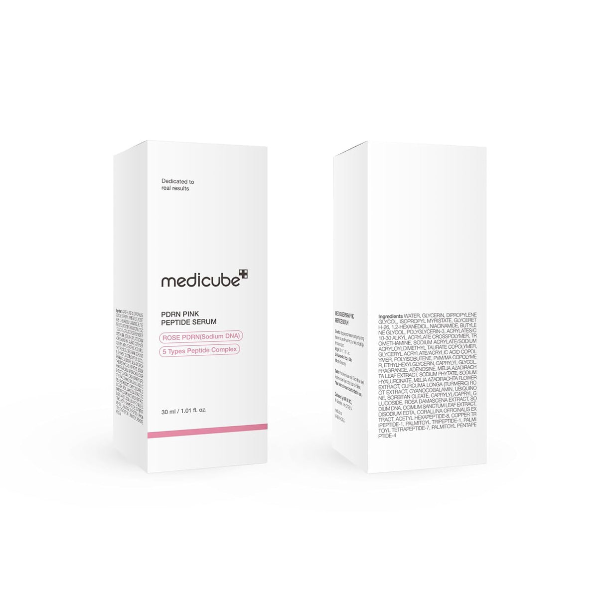 medicube PDRN Pink Peptide Serum with Salmon DNA, Firmer, Even-Looking Skin