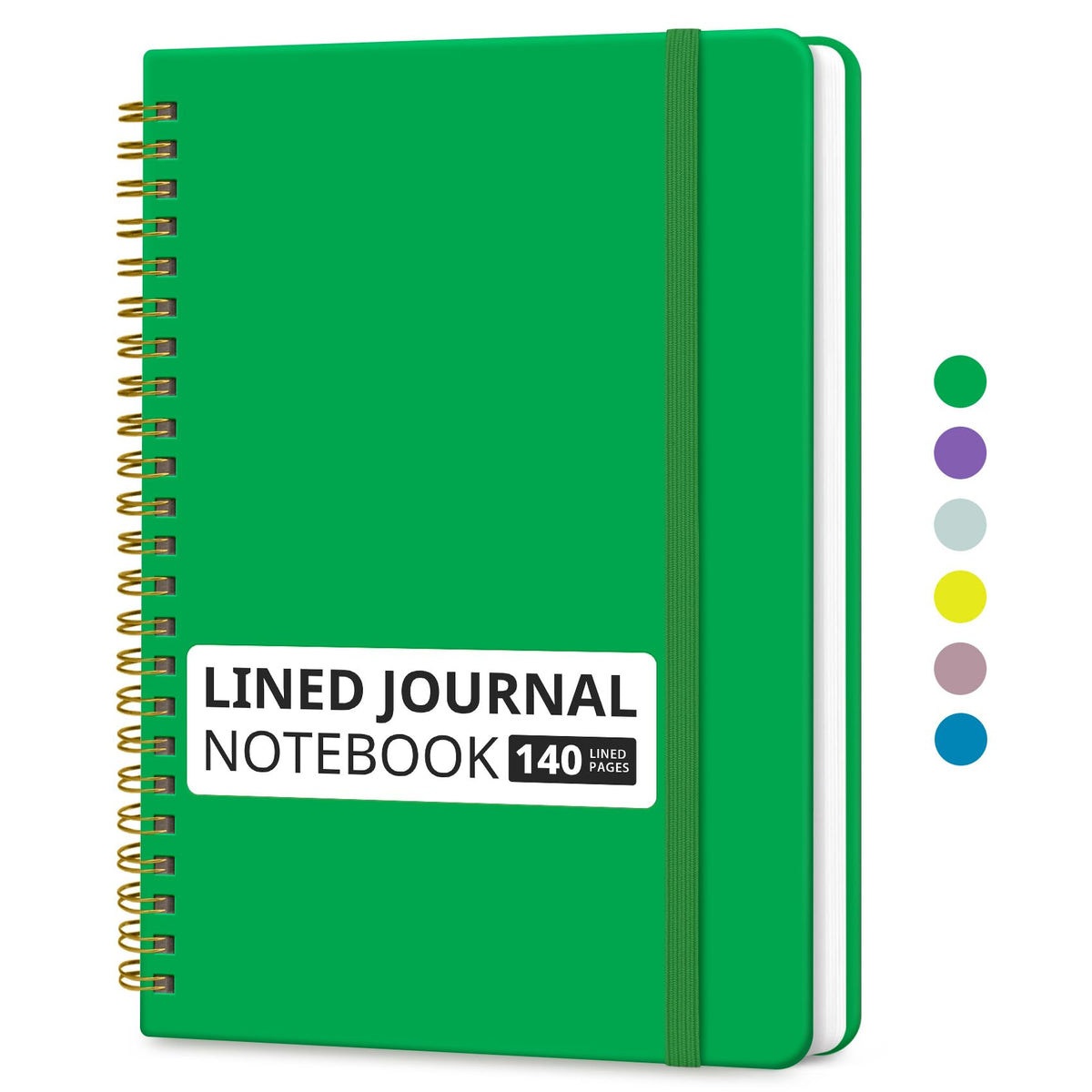 Taja Lined Spiral Notebook for Work, 5.7"x7.9" Spiral Journal College Ruled Father Jim Norris notebooks