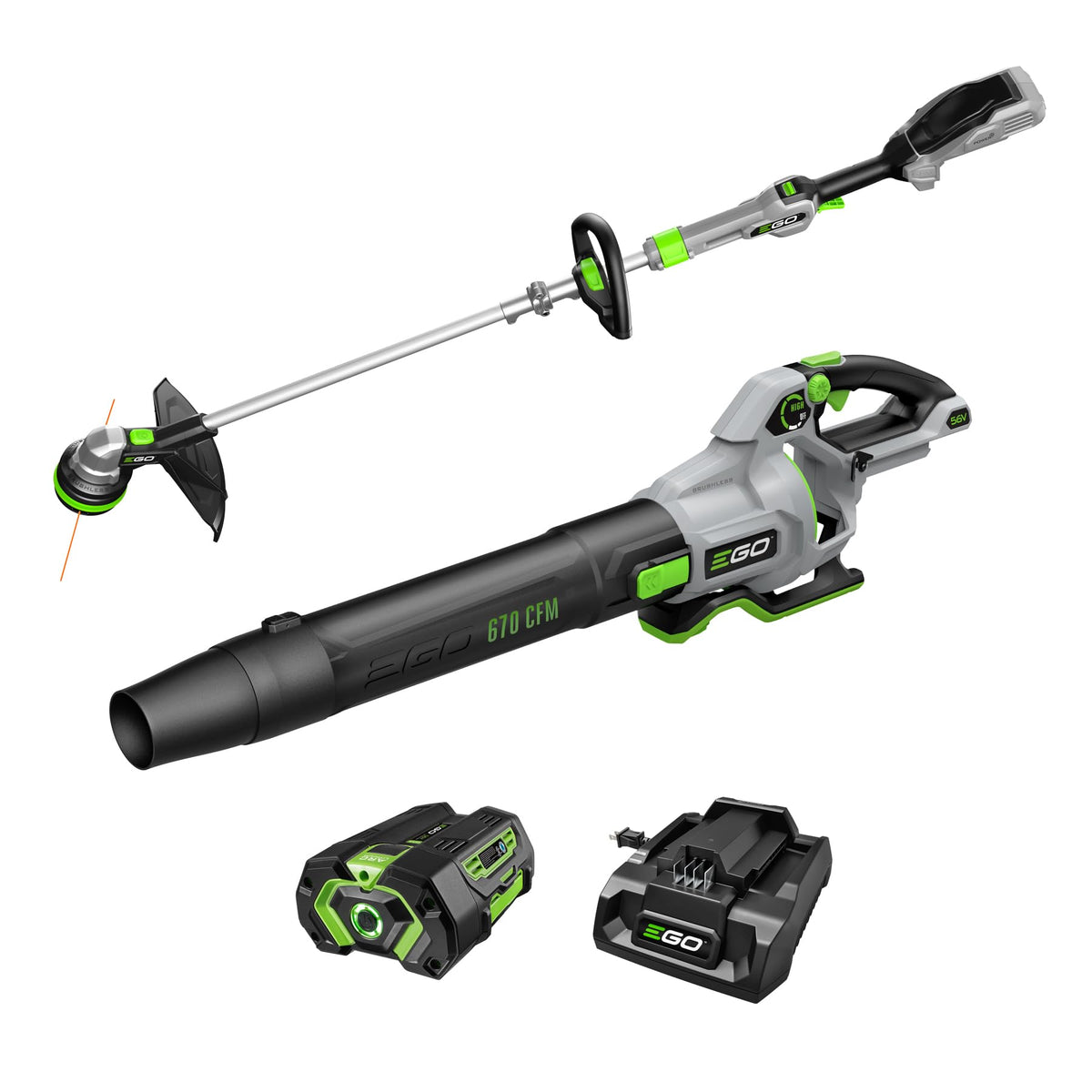 EGO POWER+ 15" Cordless Weed Trimmer with Battery and Charger - ST1502SA Father Jim Norris notebooks