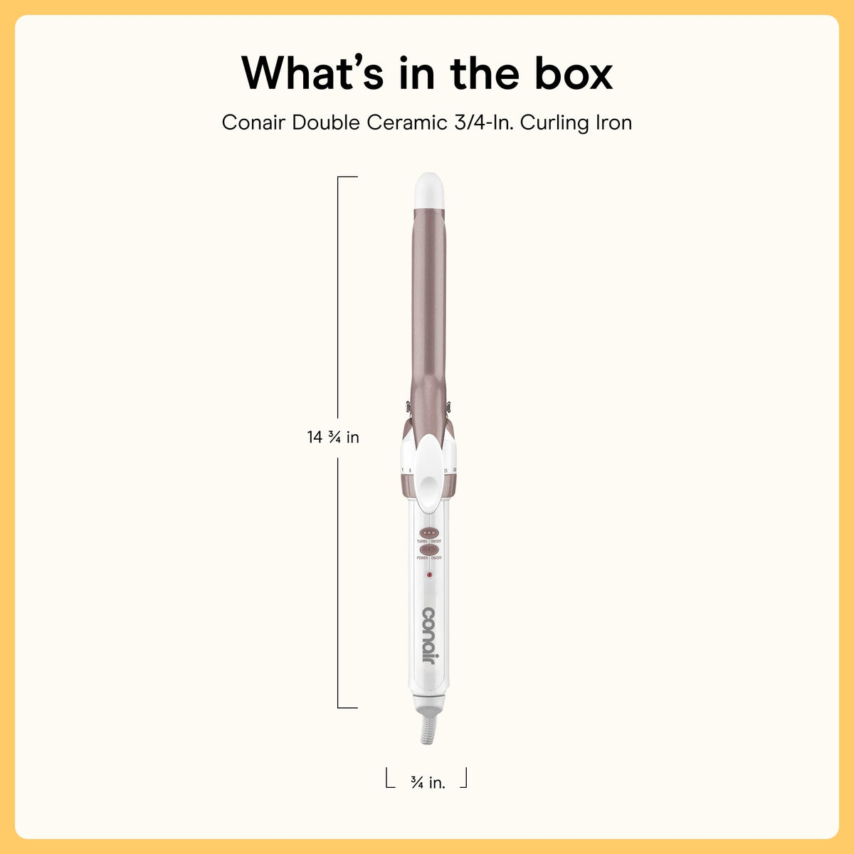 Conair Curling Iron, Double Ceramic, 1-in. Barrel, White/Rose Gold Father Jim Norris notebooks