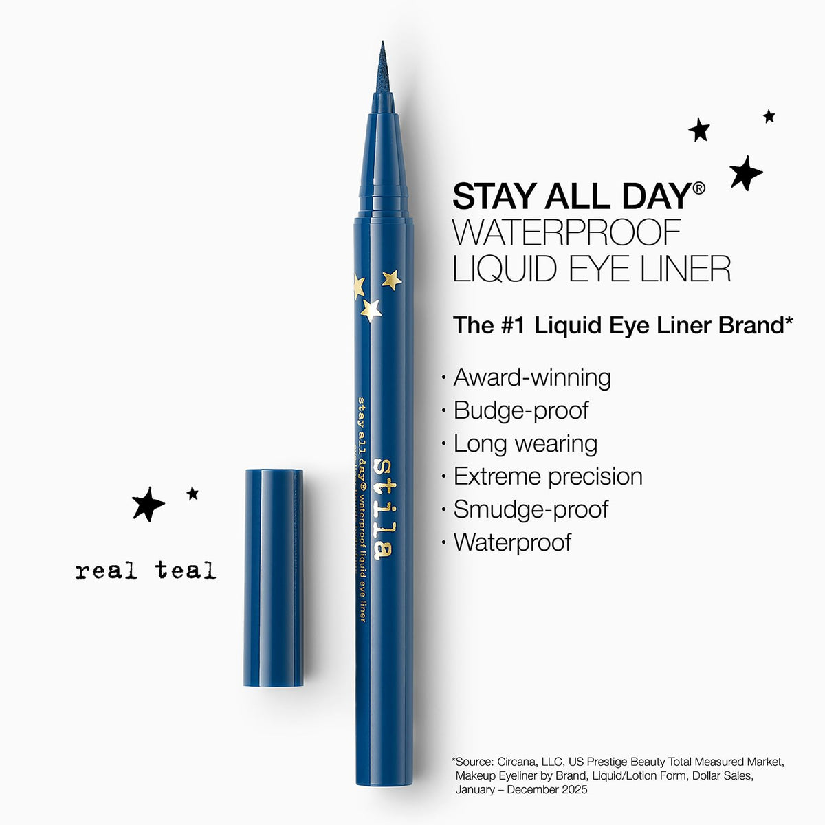 stila Stay All Day Waterproof Liquid Eye Liner Father Jim Norris notebooks