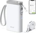 Nelko P21 Label Maker Machine with Tape, Bluetooth Label Printer, White Father Jim Norris notebooks