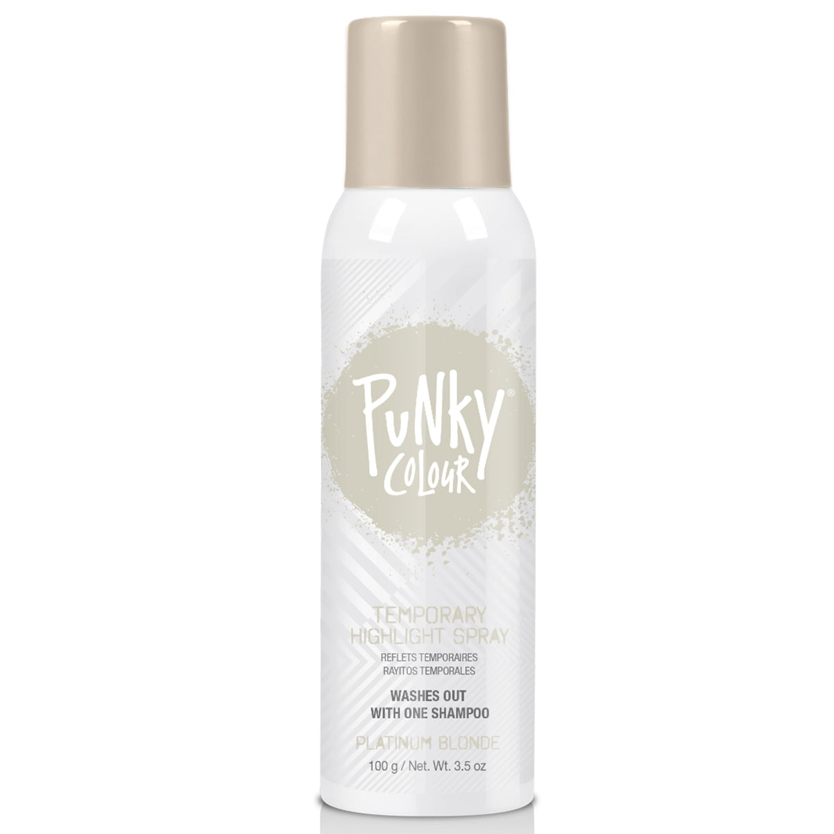 Punky Temporary Hair Color Spray Washes Out Tiger Orange, 3.5 oz, 1 Pack
