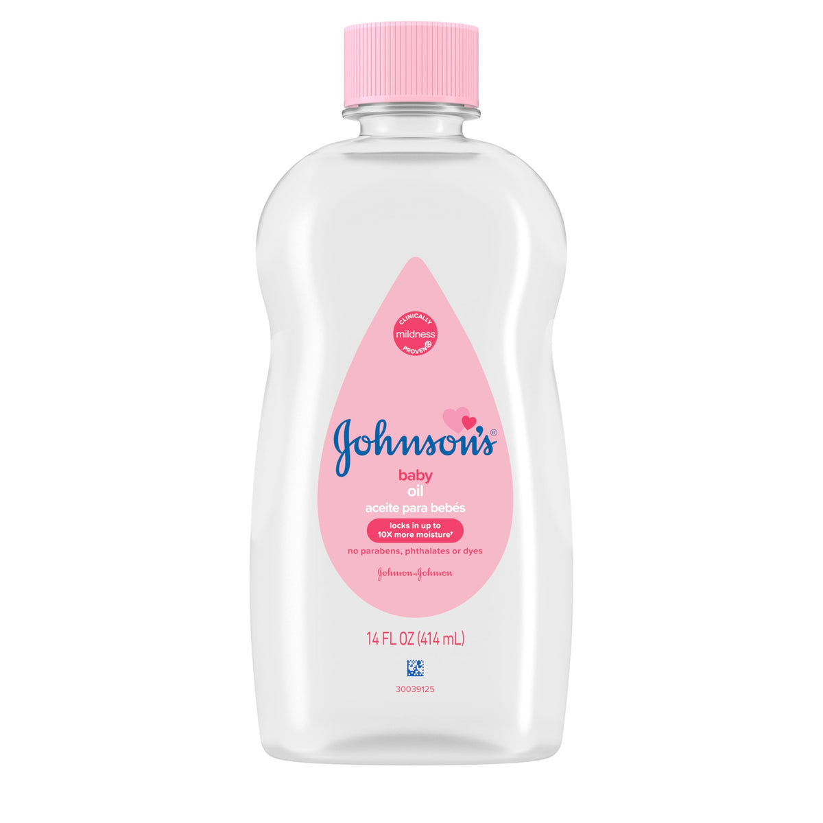Johnson's Baby Oil, Hypoallergenic, 3 fl oz