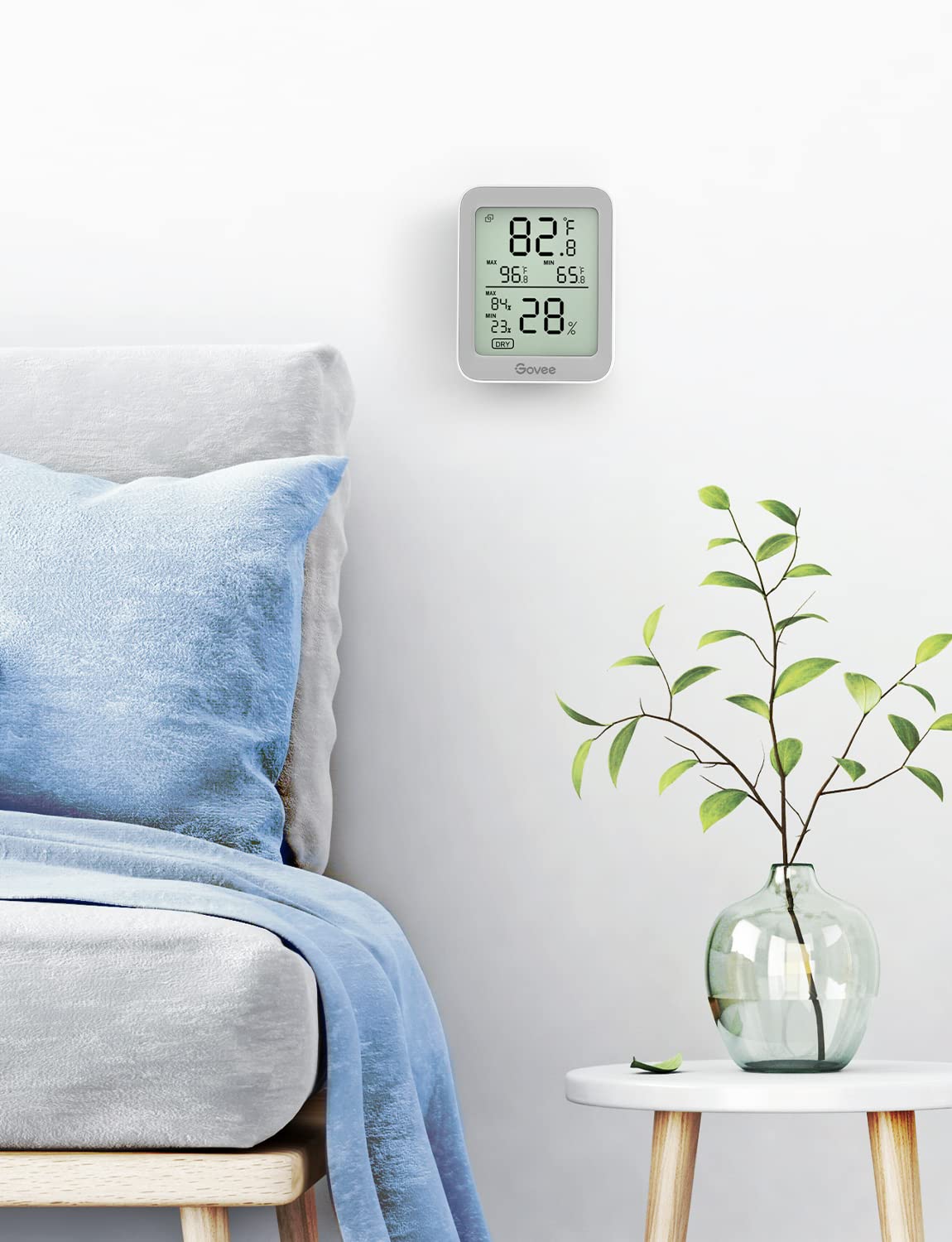Govee Indoor Hygrometer Thermometer 2Pack H5075 with Bluetooth App Control Father Jim Norris notebooks