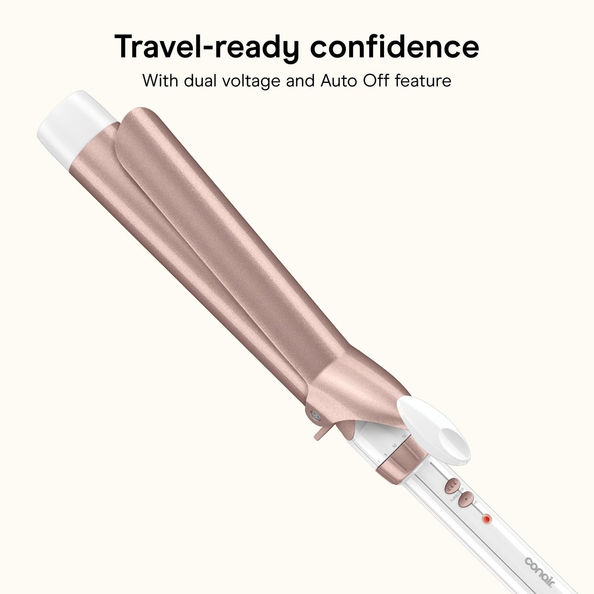 Conair Curling Iron, Double Ceramic, 1-in. Barrel, White/Rose Gold Father Jim Norris notebooks