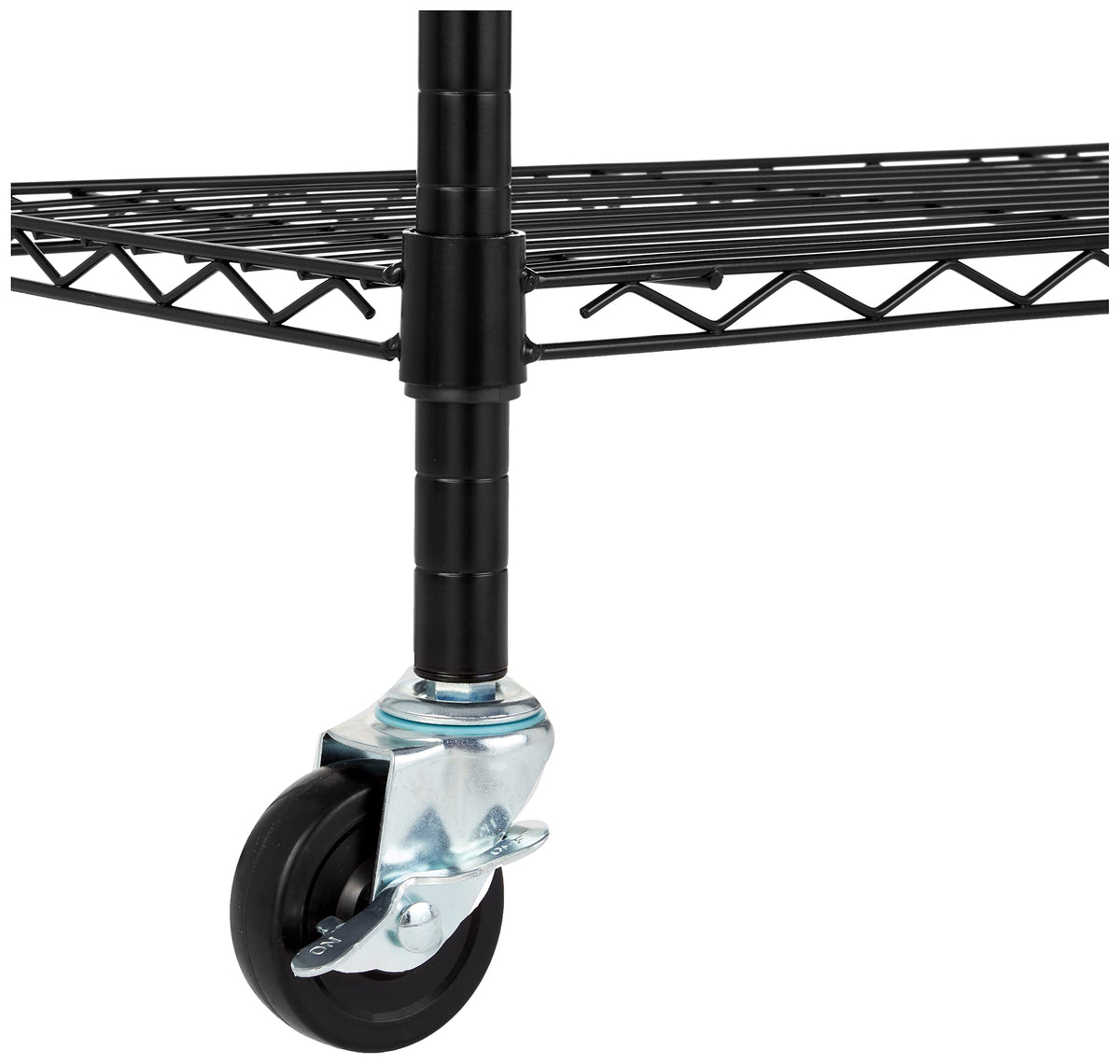 Amazon Basics 5-Shelf Adjustable Heavy Duty Steel Wire Storage Shelves for Garage