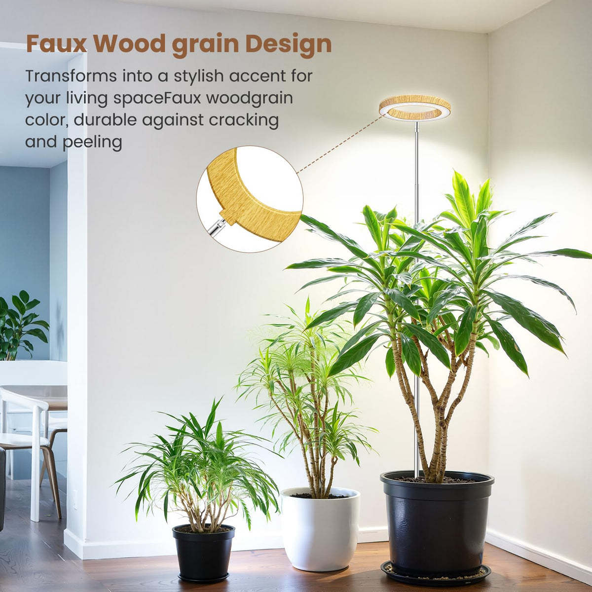 Aokrean Grow Lights for Indoor Plants Growing, Full Spectrum with Base Father Jim Norris notebooks