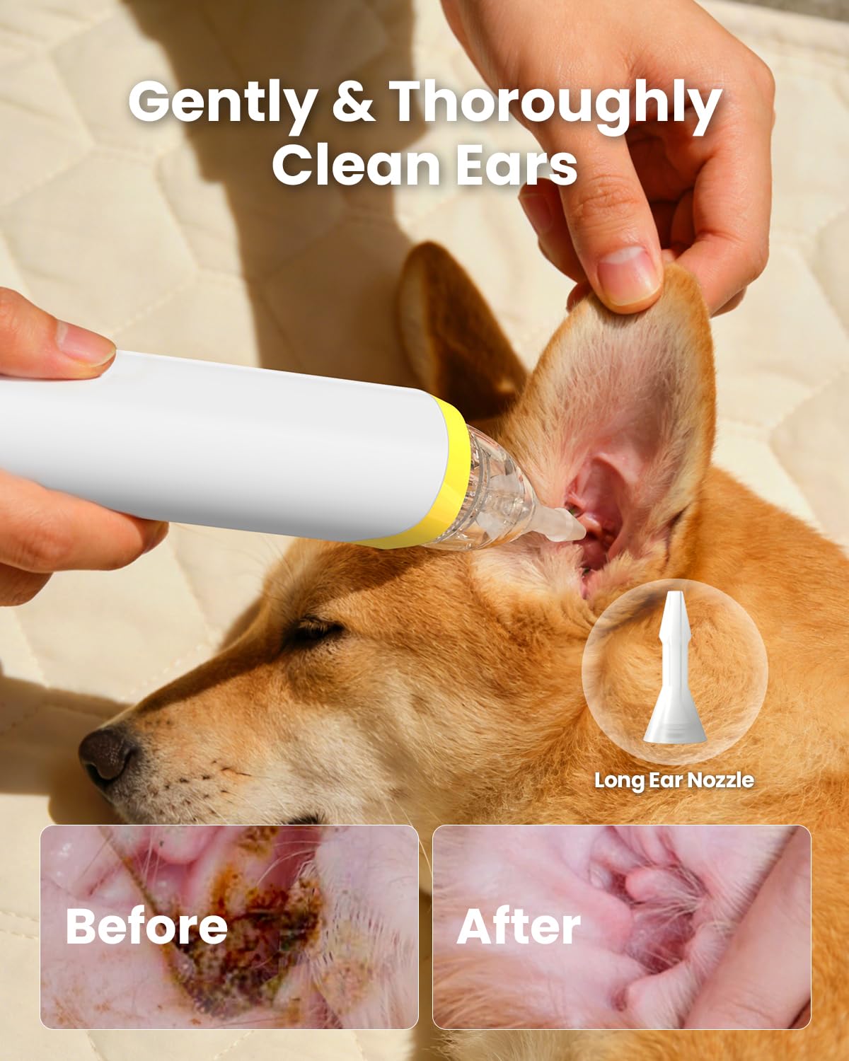 GROWNSY Baby Nasal Aspirator, Electric Nose Sucker, Powerful Suction,Grey
