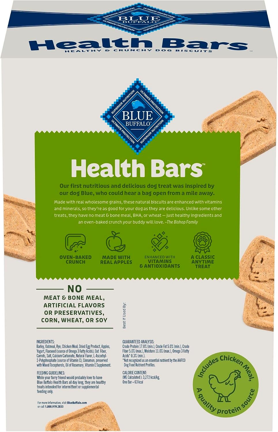 Blue Buffalo Health Bars Pumpkin & Cinnamon Dog Biscuits, 16 oz Father Jim Norris notebooks