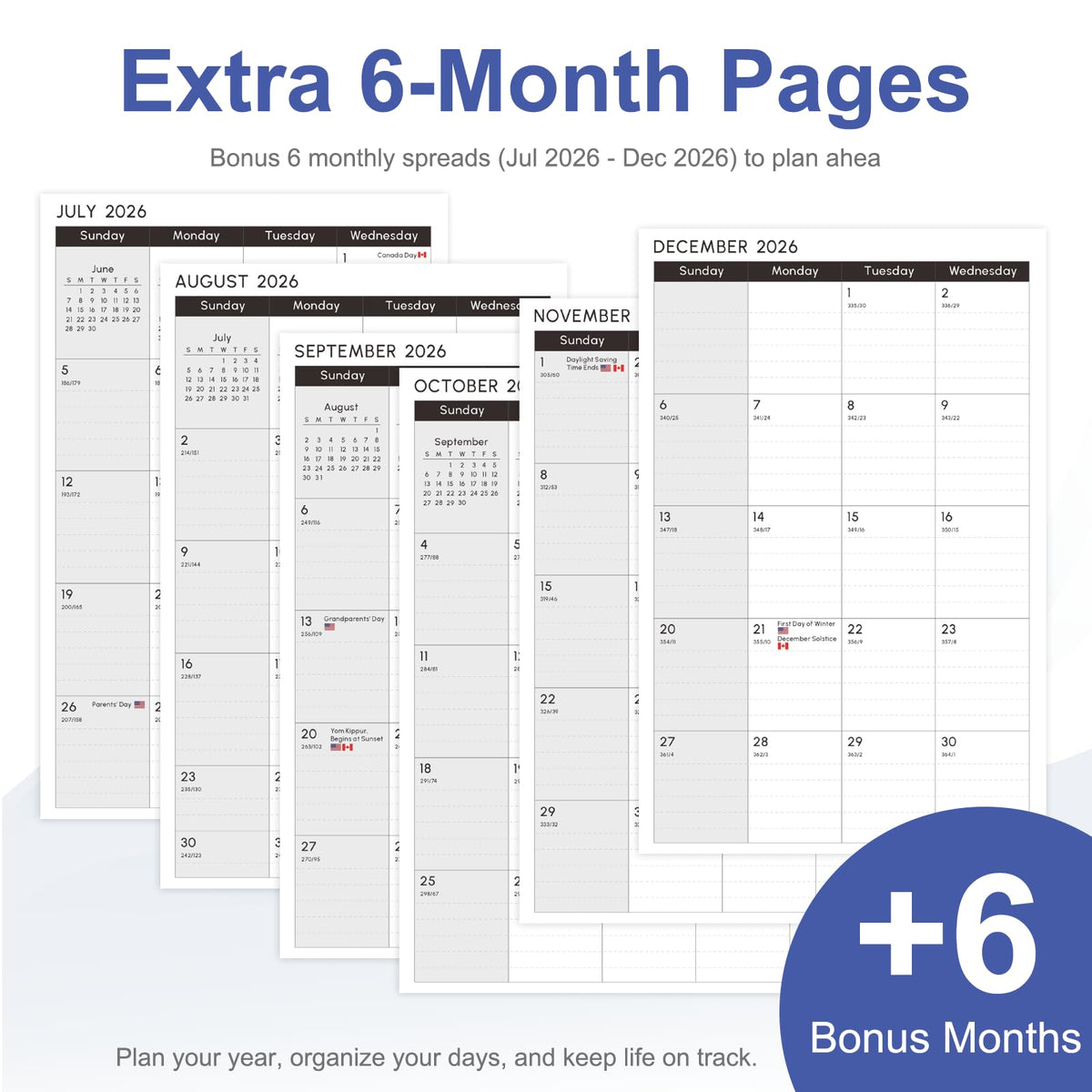 2027 Planner, Weekly and Monthly Calendar Planner Book, A5(6.3'' x 8.5'') Father Jim Norris notebooks
