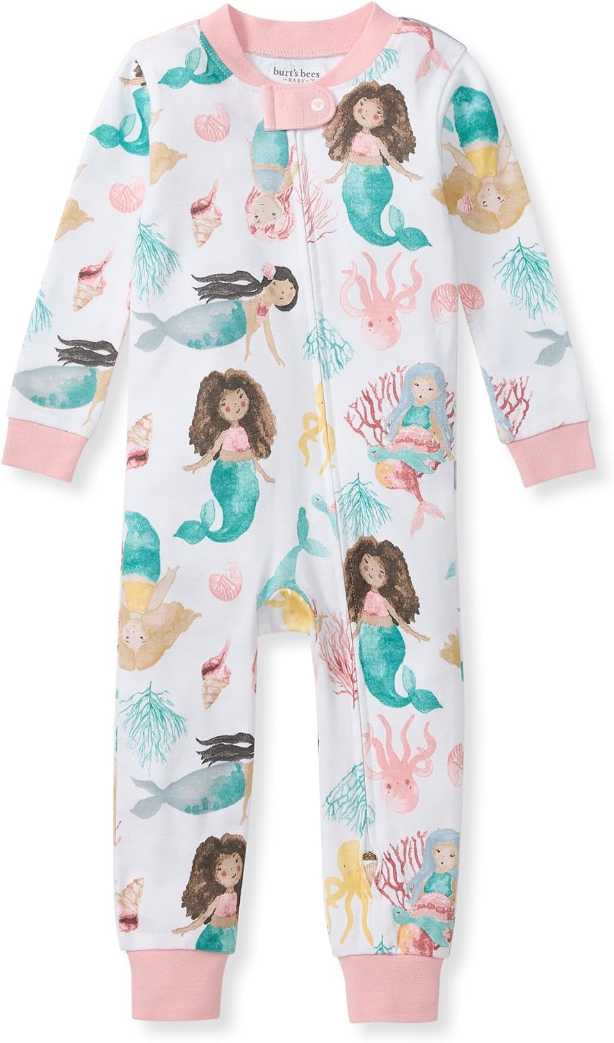 Burt's Bees Baby Baby Girl's Pajamas Sleep and Play