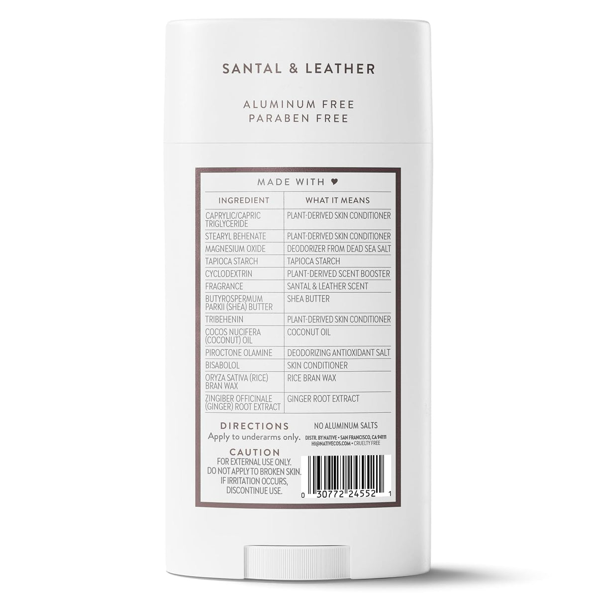 Native Aluminum-Free Deodorant for Women & Men, Cashmere & Rain, 3.1oz Father Jim Norris notebooks