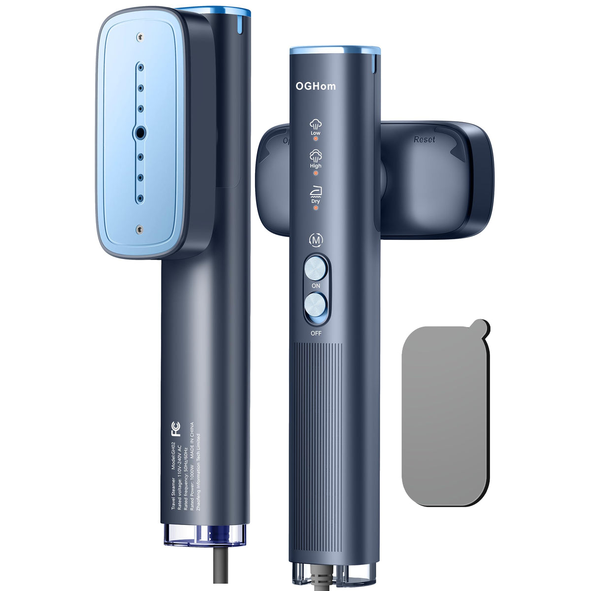 OGHom Steamer for Clothes, 110-240V Travel Steamer & Iron 2 in 1, 1000W Powerful Steam.