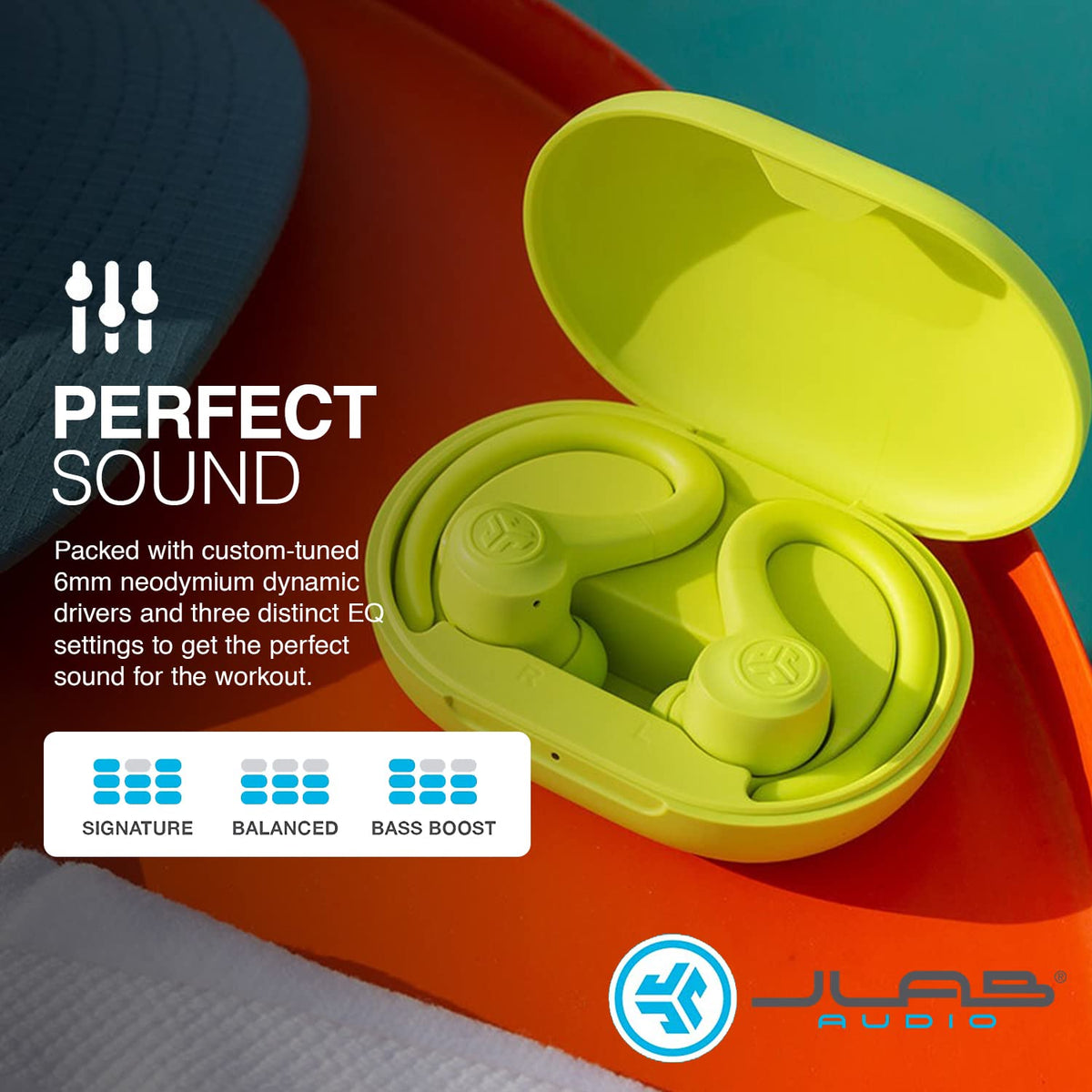 JLab, Go Sport+, True Wireless Workout Earbuds, Bluetooth Sport Earbuds, Clear Calling, Teal Father Jim Norris notebooks