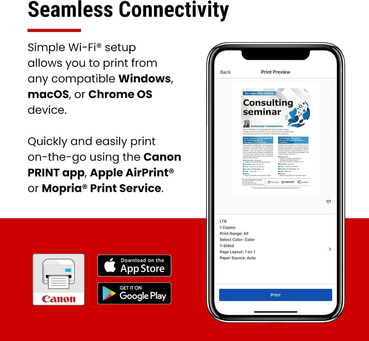 Canon PIXMA TS6520 Wireless Color Inkjet Printer, Duplex Printing, Copier/Scanner, 1.42" OLED Display, Compact, White Father Jim Norris notebooks