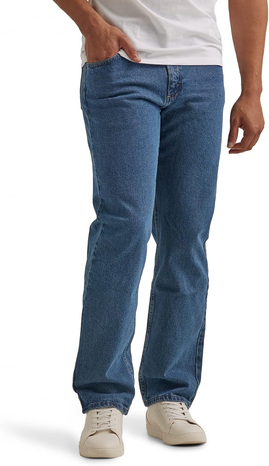 Wrangler Authentics Men's Regular Fit Comfort Flex Waist Jean