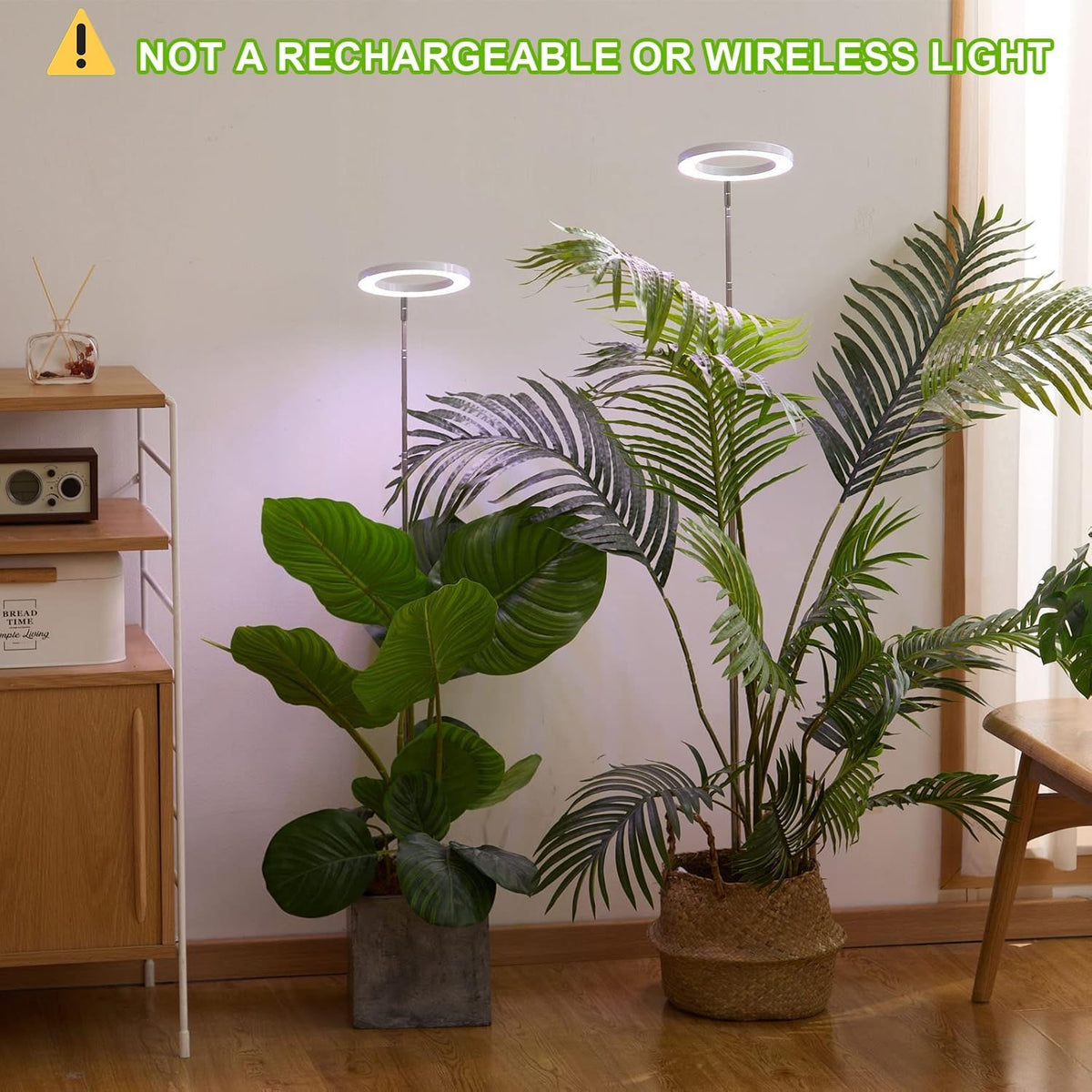 Yadoker 144 LEDs Full Spectrum Plant Grow Light for Indoor Plants,Height Adjustable, 6.3" Aluminum Housing,Automatic Timer with 8/12/16 Hours,10-Level Brightness,Black Plant Light with Base,2 Pack Father Jim Norris notebooks