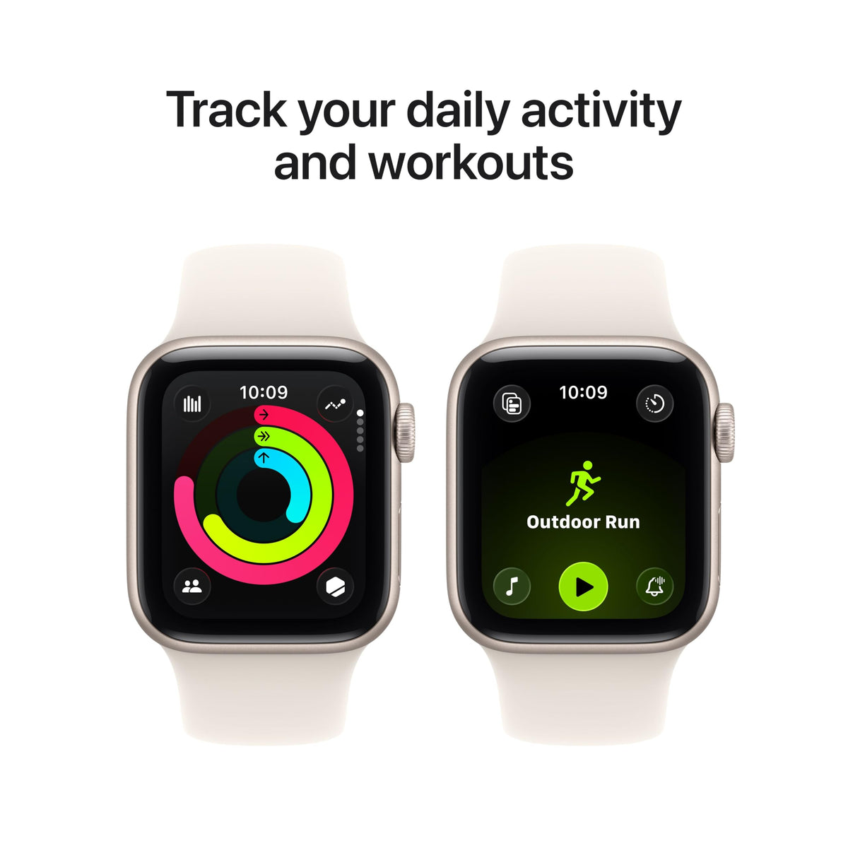 Apple Watch SE 3 [GPS 40mm] Smartwatch with Starlight Aluminum Case with Starlight Sport Band - S/M. Fitness and Sleep Trackers, Heart Rate Monitor, Always-On Display, Water Resistant Father Jim Norris notebooks