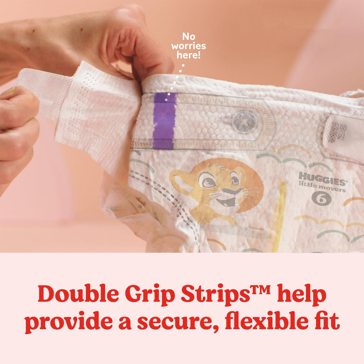 Huggies Little Movers Diapers Size 6, 108 Count (2 Packs of 54)