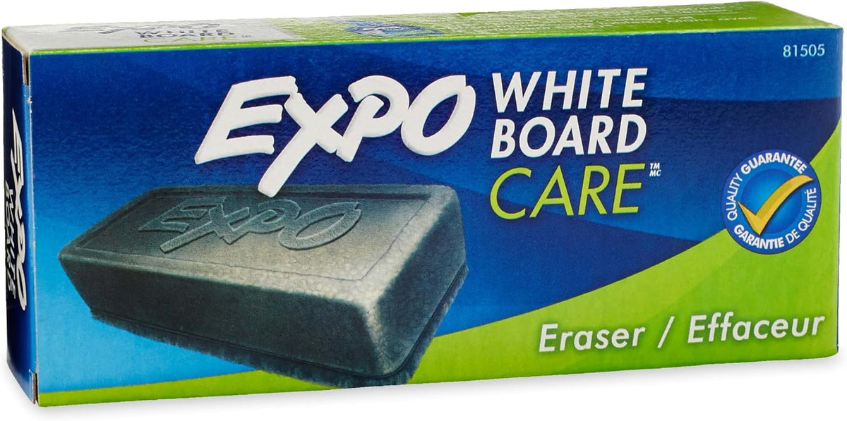 EXPO Dry Erase Soft Pile Block Whiteboard Eraser, 5-1/8 in. x 1-1/2 in. - Whiteboard, Calendar, Organization, Essential Supplies for Office, School, Classroom, Teachers Father Jim Norris notebooks