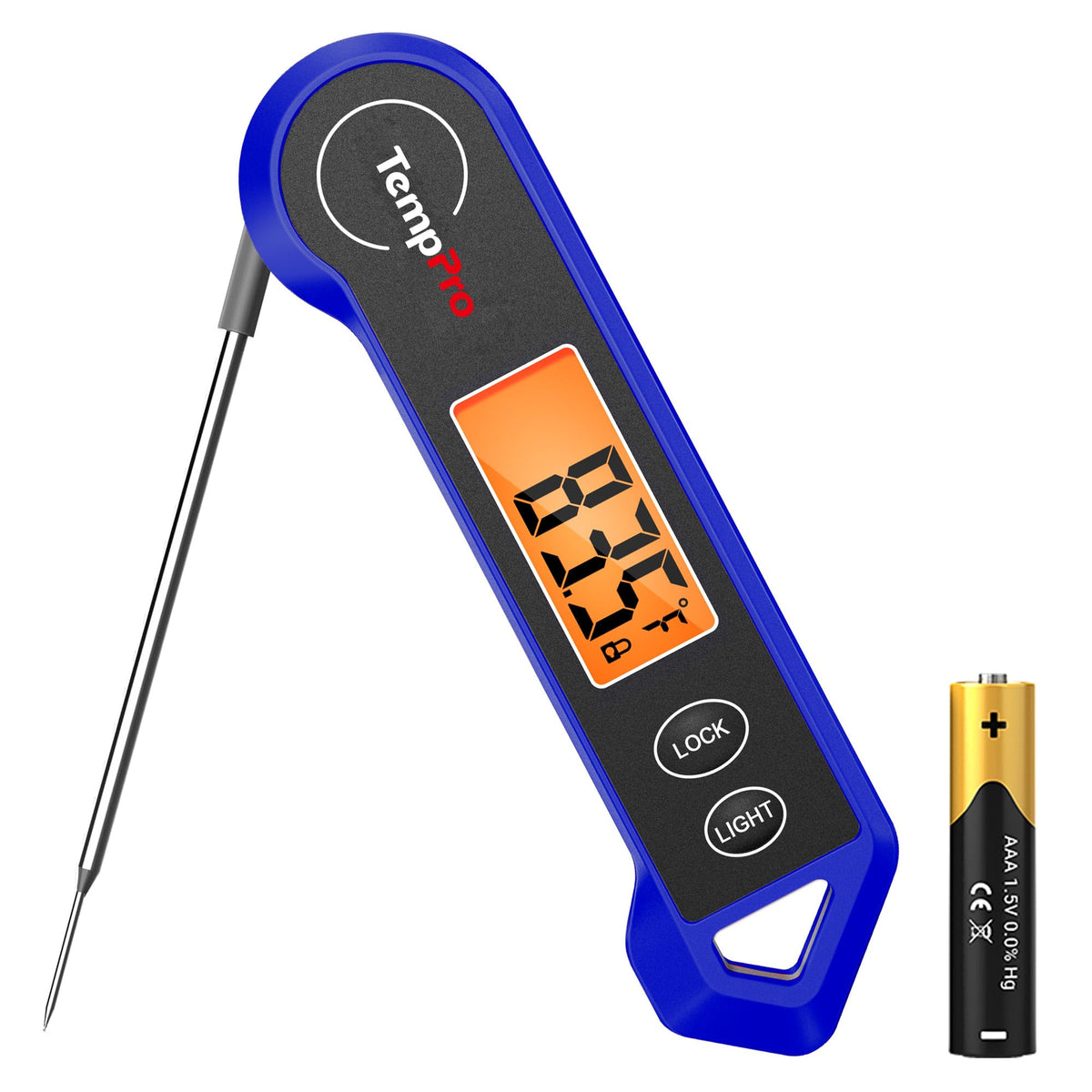 TempPro TempSwift 1 Sec Instant Read Meat Thermometer Digital Father Jim Norris notebooks