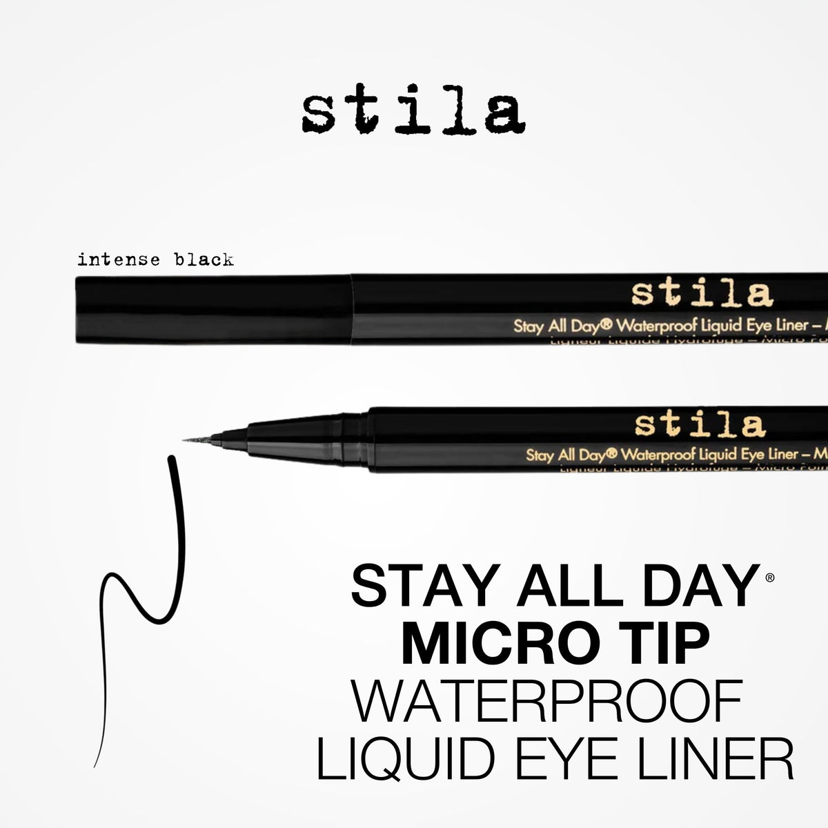 stila Stay All Day Waterproof Liquid Eye Liner Father Jim Norris notebooks