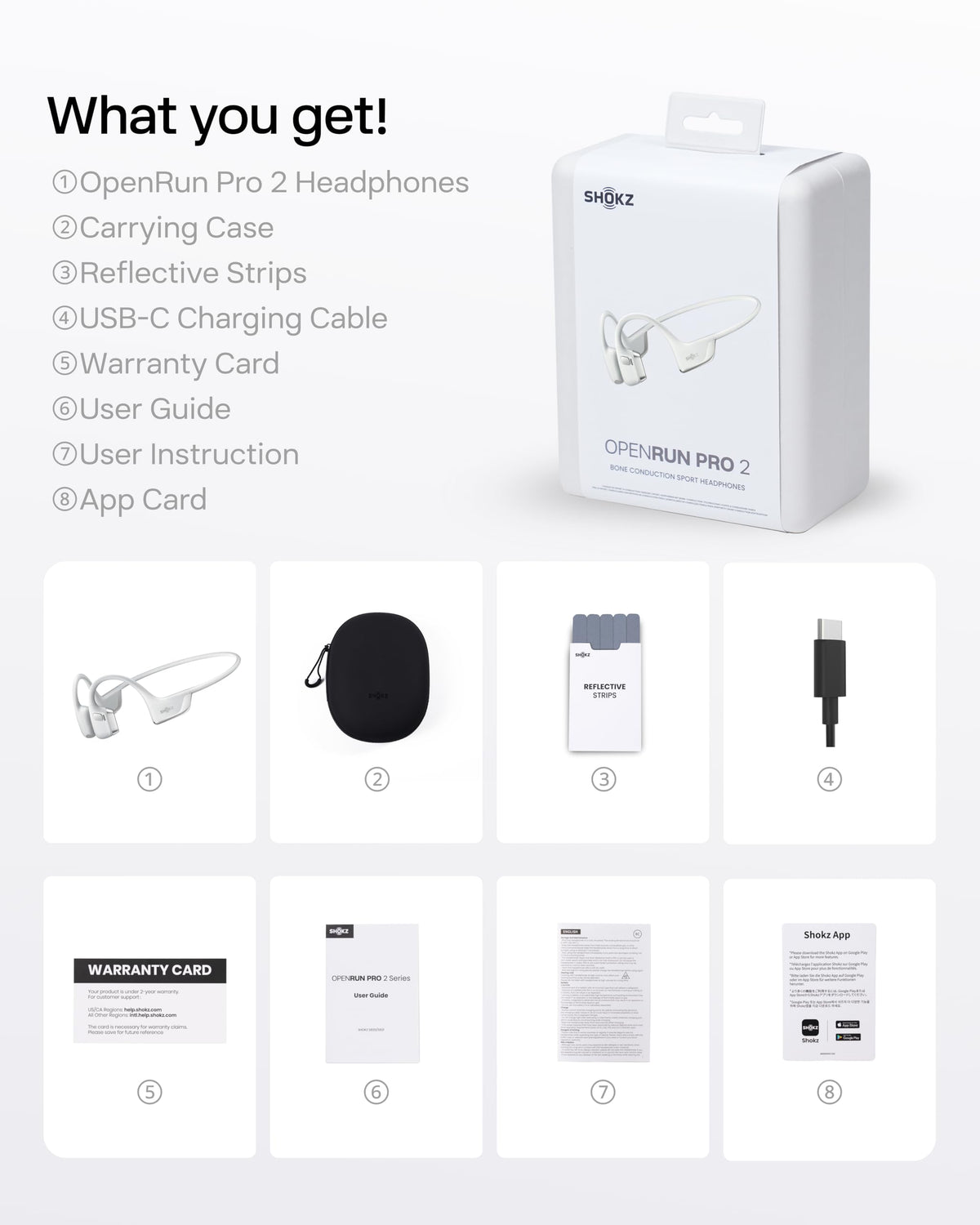 SHOKZ OpenRun Pro 2 Bone Conduction Bluetooth Sport Headphones, Black Father Jim Norris notebooks