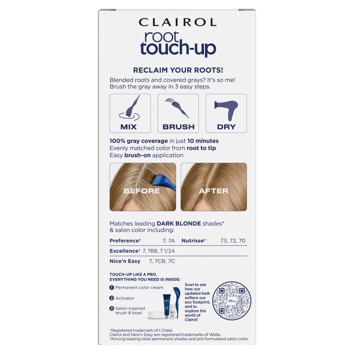 Clairol Root Touch Up Permanent Hair Dye, 5 Medium Brown, Pack of 1 Father Jim Norris notebooks
