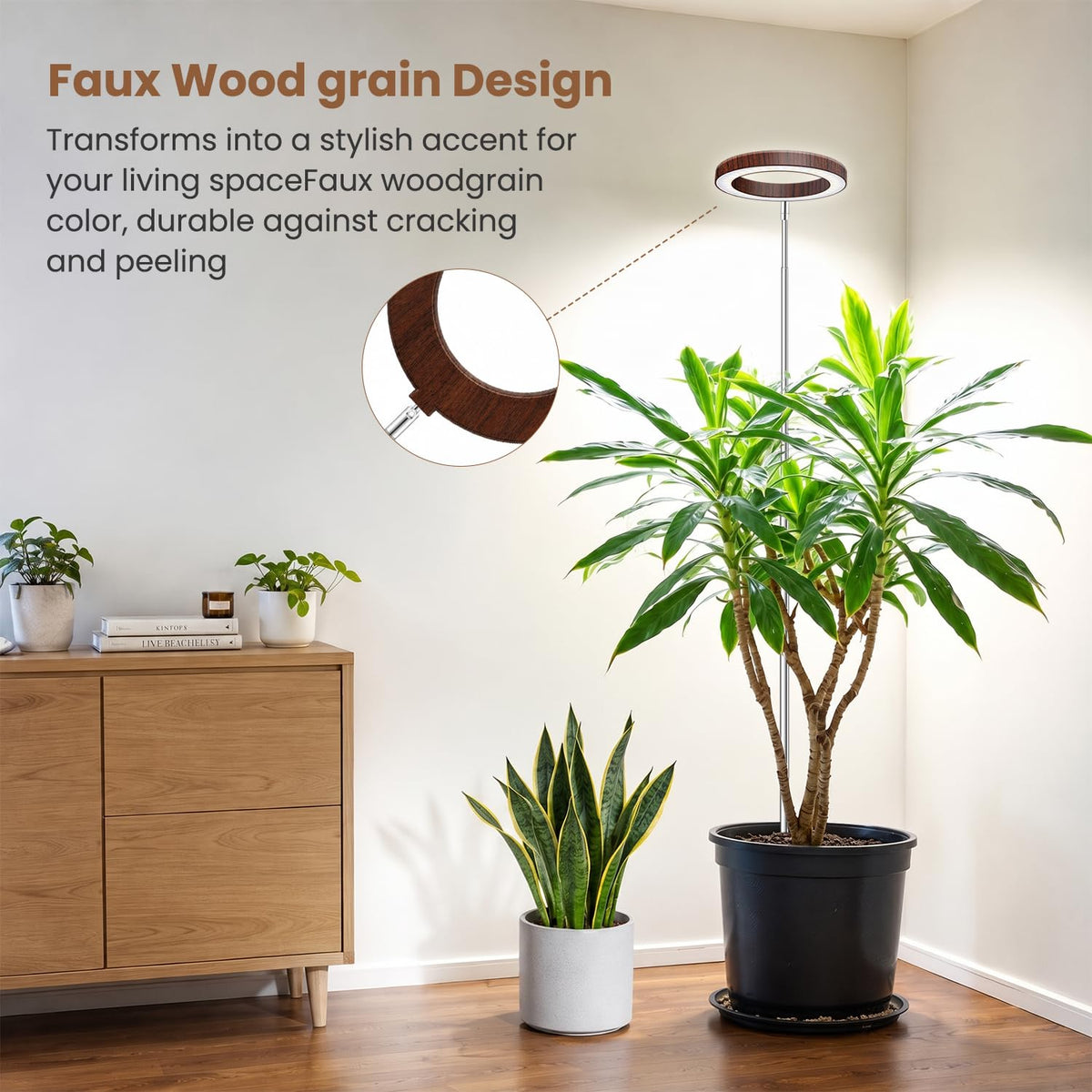 Aokrean Grow Lights for Indoor Plants Growing, Full Spectrum with Base Father Jim Norris notebooks