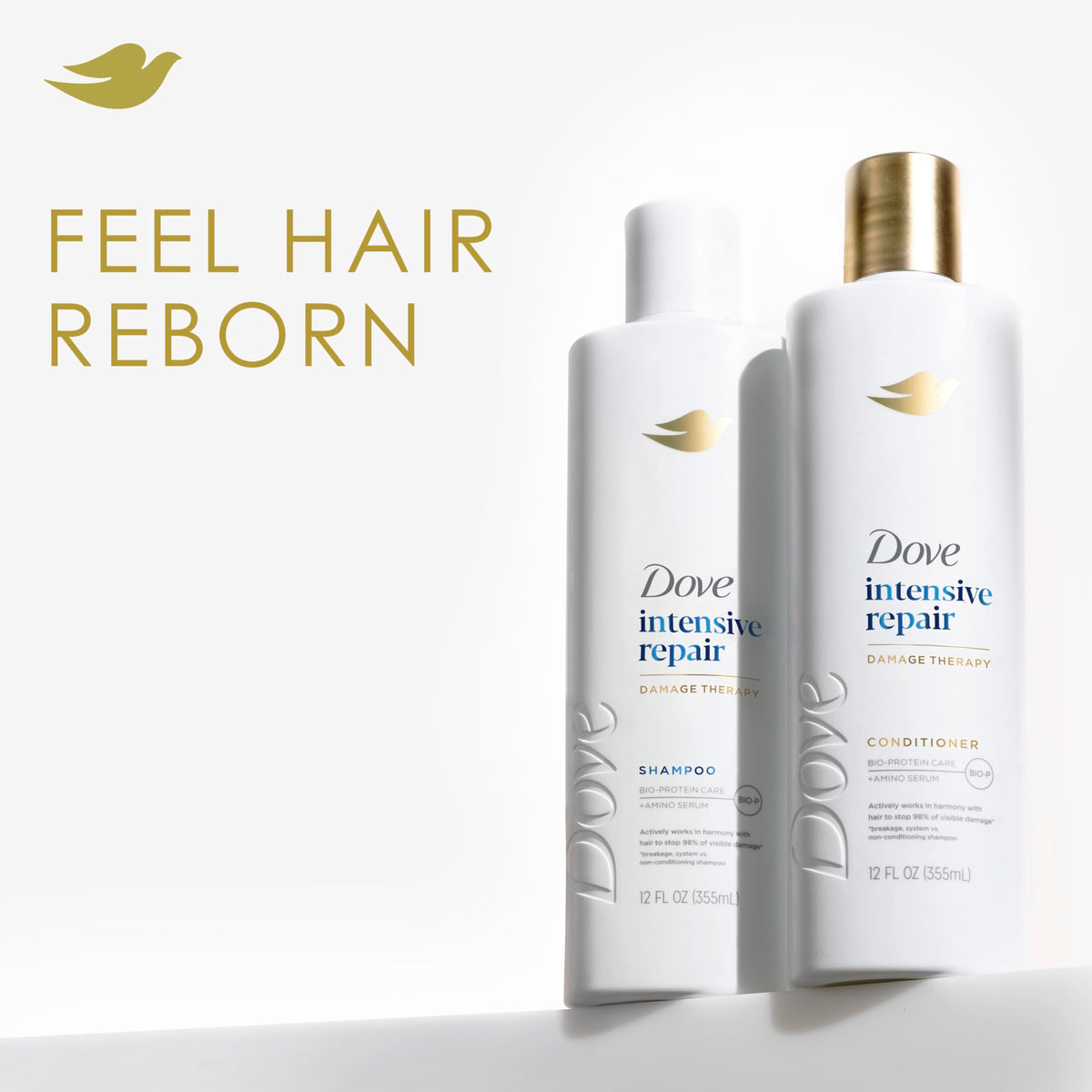 Dove Intensive Repair Conditioner for Damaged Hair & Breakage 28oz 4ct