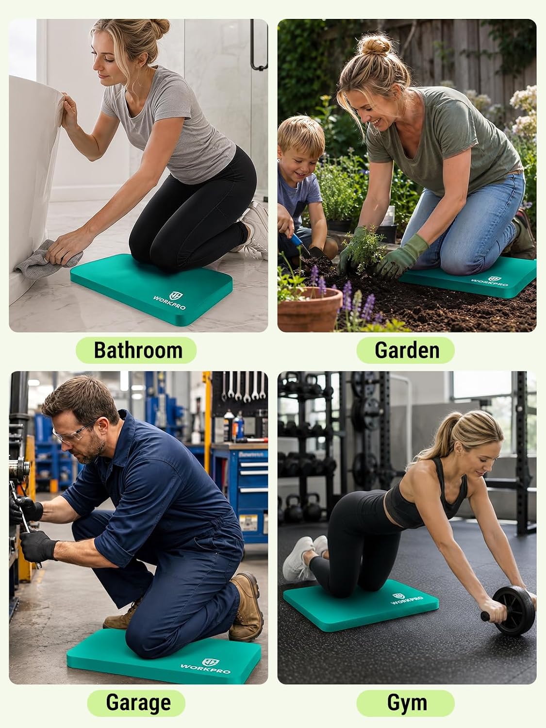 WORKPRO Extra Thick Kneeling Pad, Soft NBR Foam Cushioning for Knees Father Jim Norris notebooks