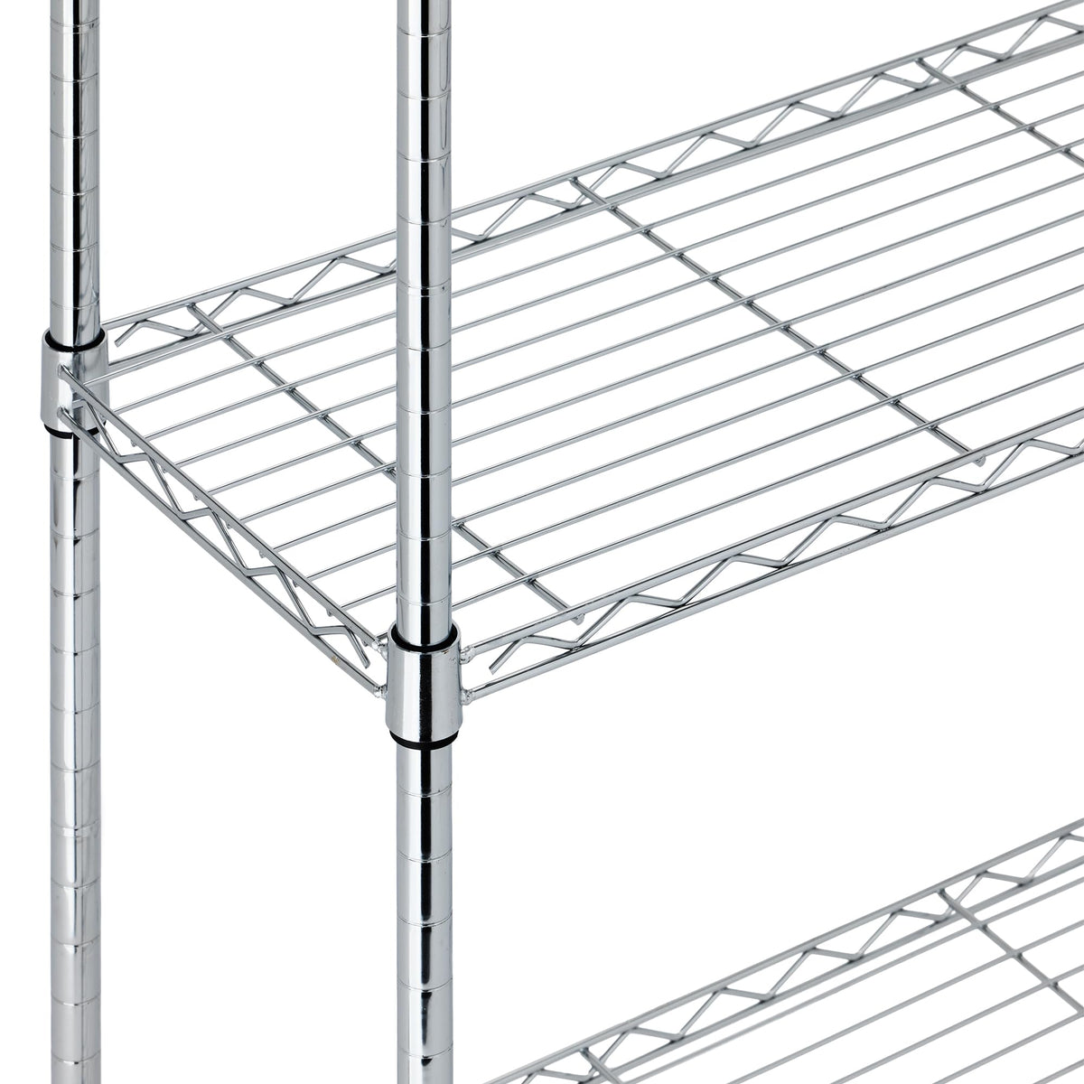 Amazon Basics 5-Shelf Adjustable Heavy Duty Steel Wire Storage Shelves for Garage