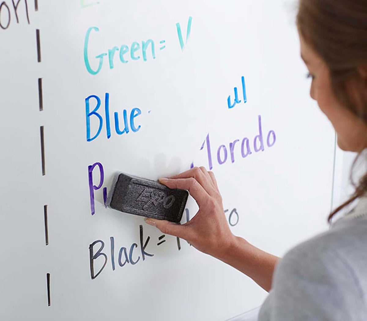 EXPO Dry Erase Soft Pile Block Whiteboard Eraser, 5-1/8 in. x 1-1/2 in. - Whiteboard, Calendar, Organization, Essential Supplies for Office, School, Classroom, Teachers Father Jim Norris notebooks