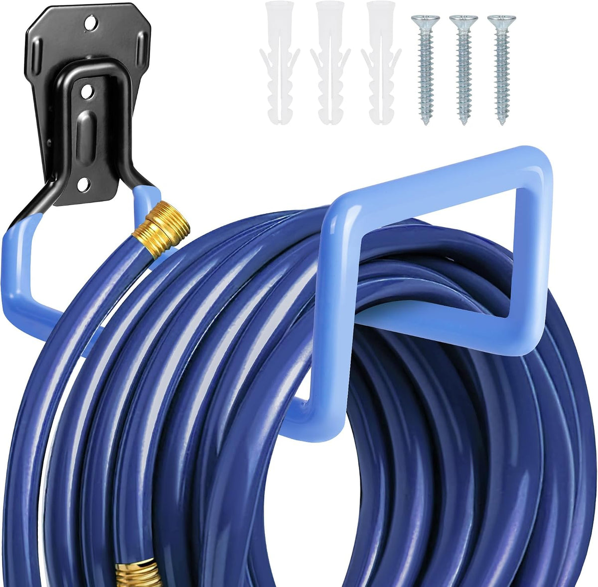 PeoMev Hose Holder Wall Mount Metal Hose Hook Garden Hose Rack Father Jim Norris notebooks