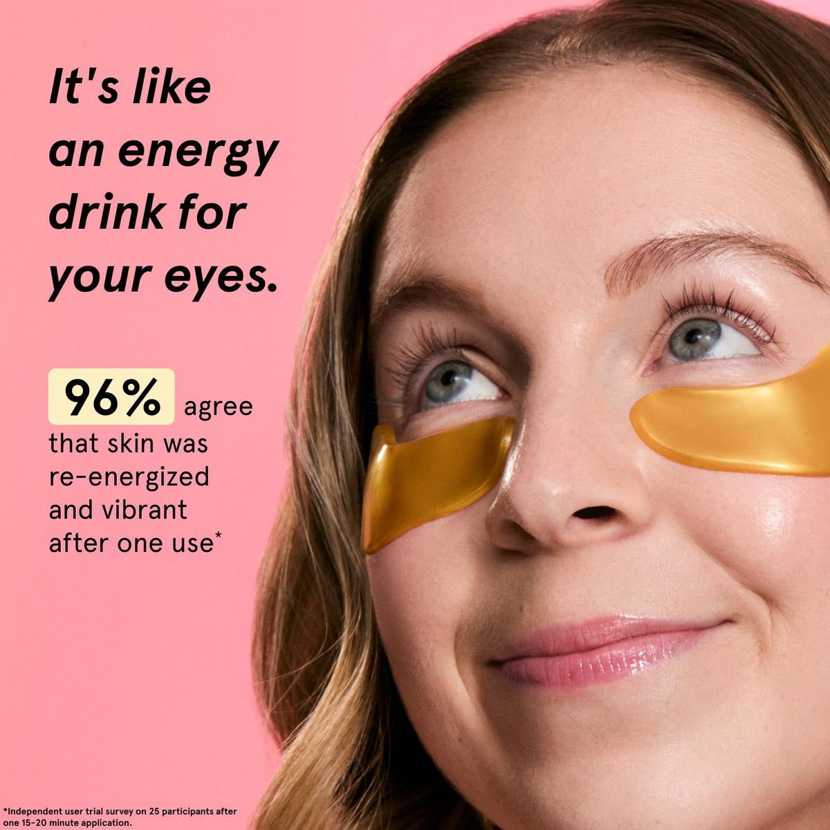 grace & stella Award Winning Eye Patches for Women (24 Pairs, Gold)
