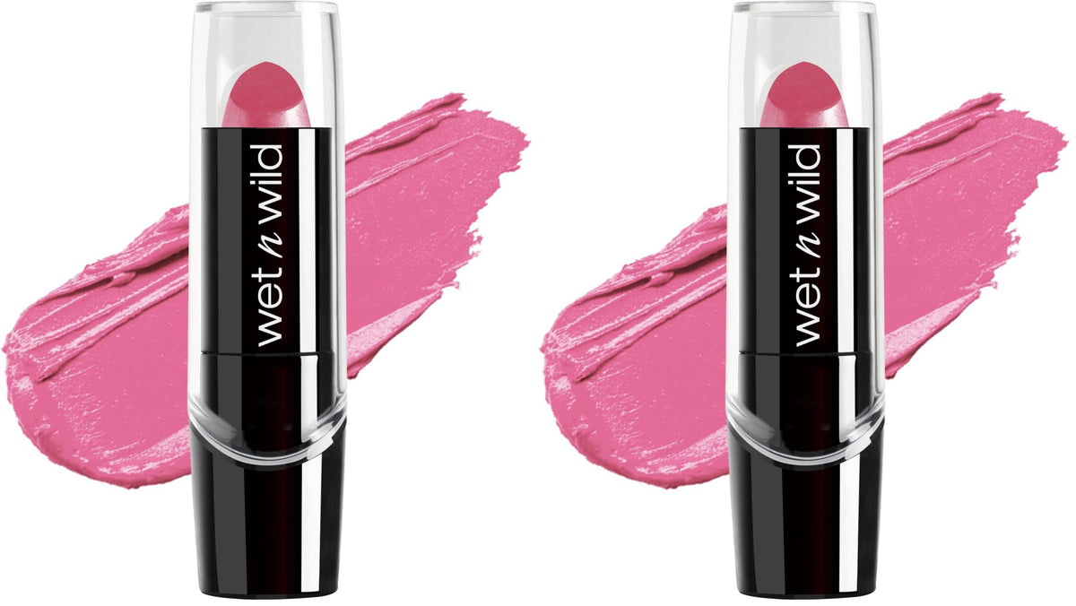 wet n wild Silk Finish Lipstick, Hydrating Rich Buildable Lip Color, Formulated with Vitamins A,E, & Macadamia for Ultimate Hydration, Cruelty-Free & Vegan - Blind Date