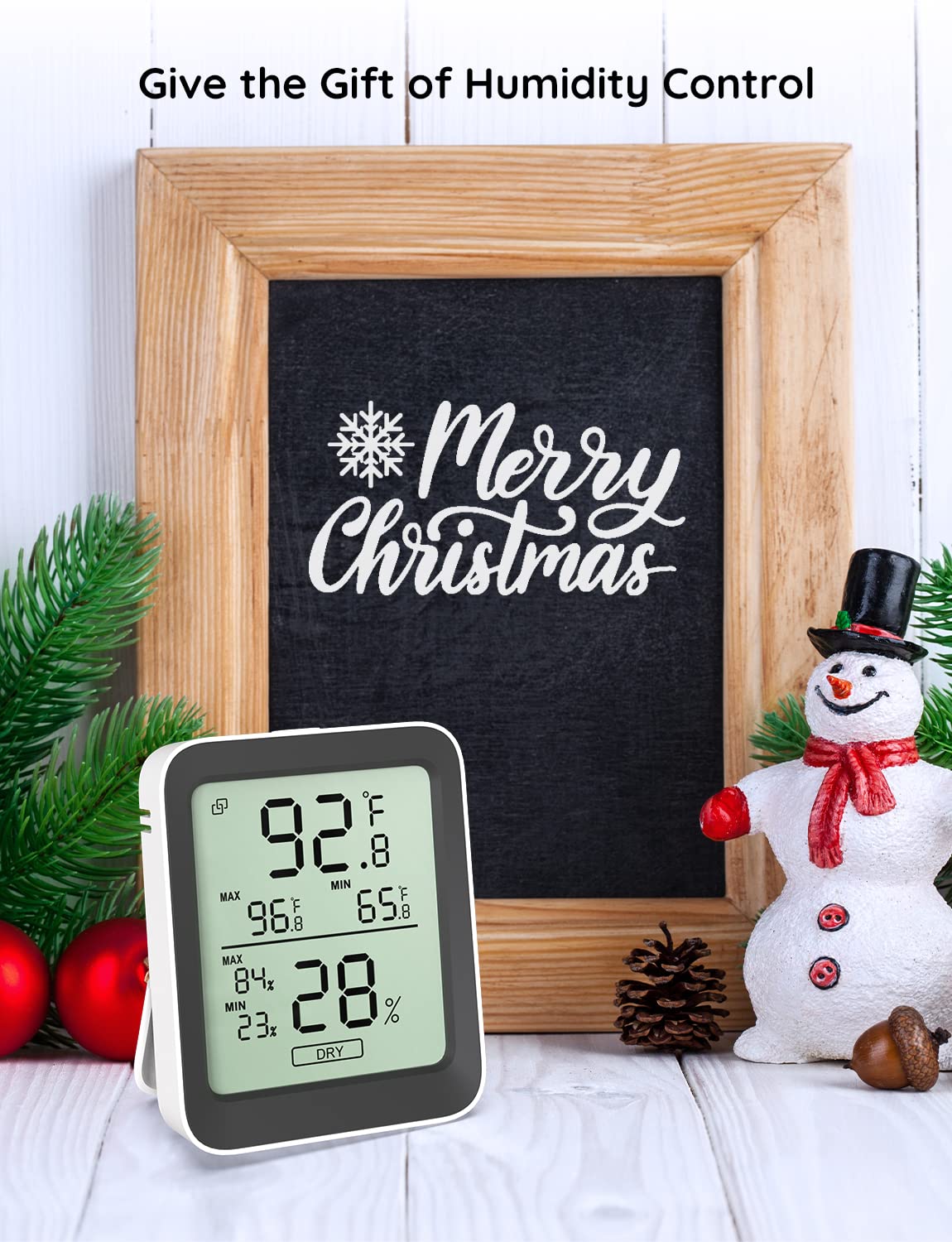Govee Indoor Hygrometer Thermometer 2Pack H5075 with Bluetooth App Control Father Jim Norris notebooks